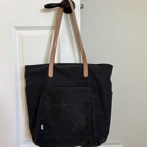Birdling Everyday Tote NWOT charcoal approximately 13 w. X 14 h x 6.5 deep